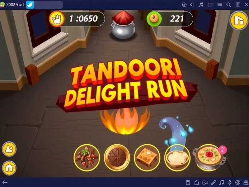 Tandoori Delight Run Gameplay Mechanics